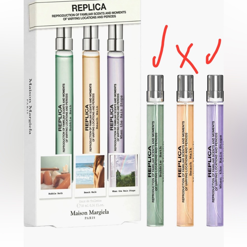 Maison Margiela Replica fresh and floral travel spray duo set (limited edition)